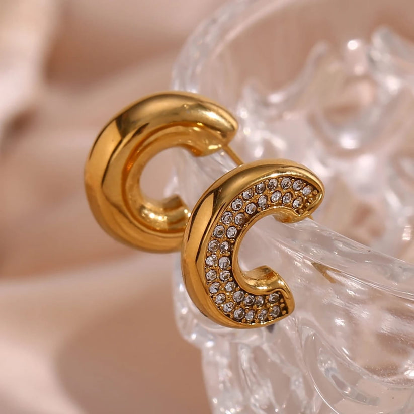 Glint Mini CZ Hoop