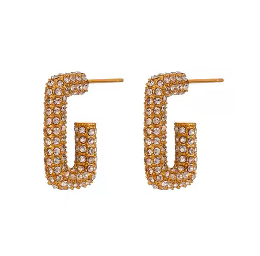Cubic Zirconia Hoop