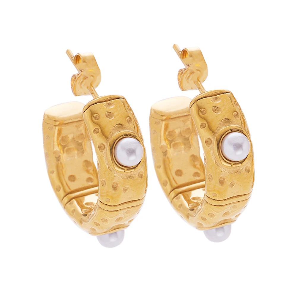 White Pals Earring